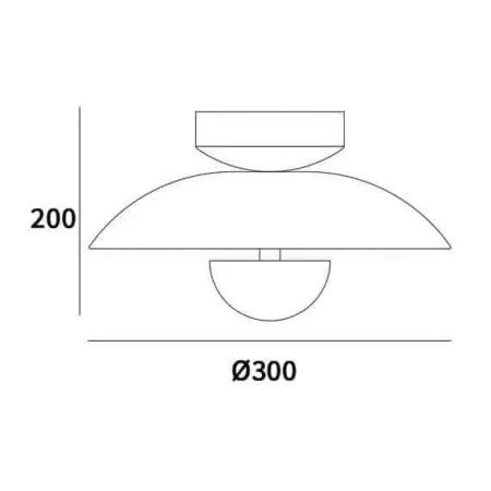 Plafon loft biały   SYDNEY - C01048WH AG - Cosmo Light